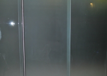 Система Манет -Плъзгащи стъклени врати с матирано стъкло