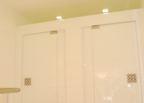 Стъклени врати - бели 